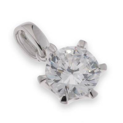 Collana Domar Gioielli Donna Collana argento 925 punto luce in Argento Cubic Zirconia PZB058965 - PZB058965